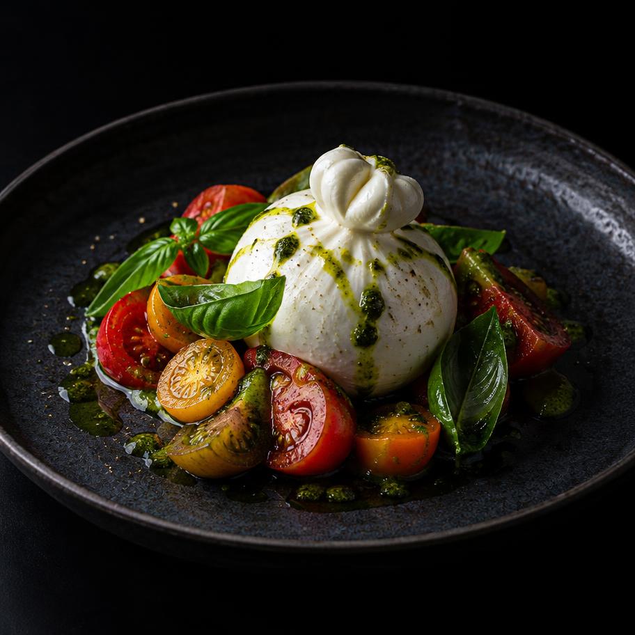 Burrata & Heirloom Tomato